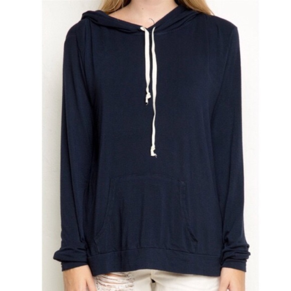 Brandy Melville black Layla hoodie ✨